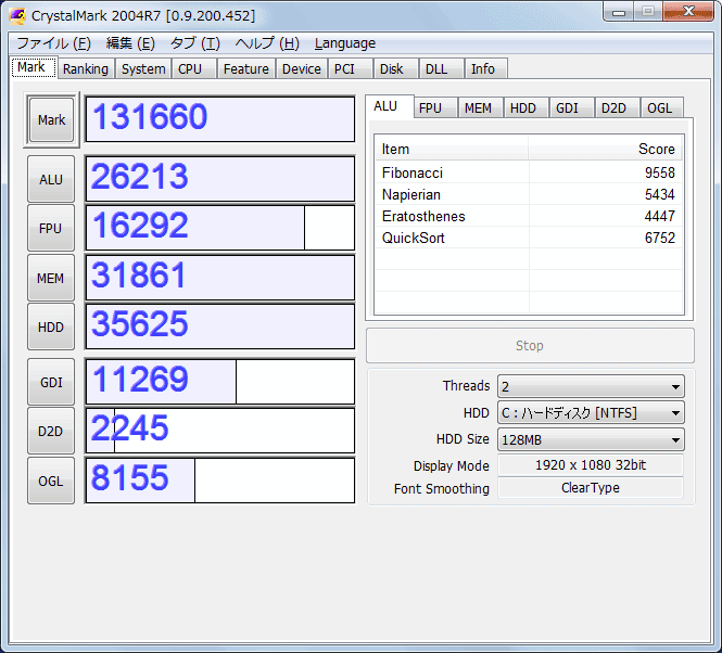 今更ながら サーバ PRIMERGY TX100 S3 のCPUを交換してみた。ついでにメモリ増設も。 ~ベンチマーク編~
